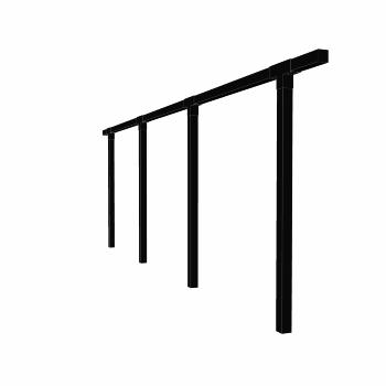 Pergola enkelt - 3 moduler